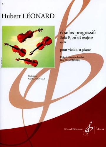6 solos progressifs opus 62 - solo e en Si b majeur Visual